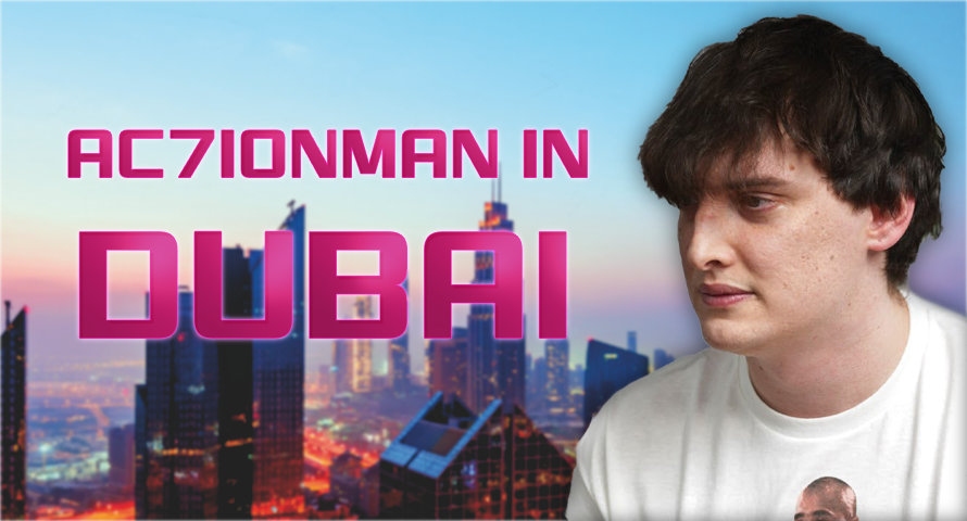 Ac7ionMan Gets a Free Ticket to Dubai to Stream at the World Vape Show 2024