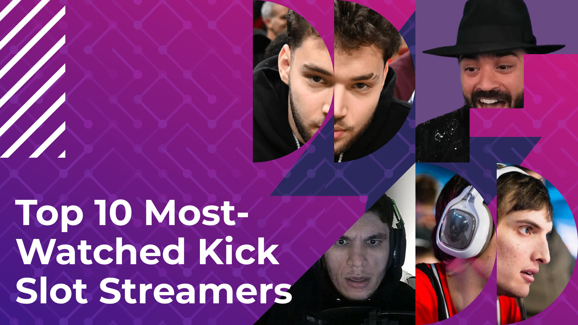 Top 10 Most-Watched Kick Slot Streamers