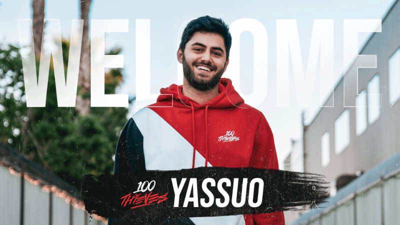 Yassuo joins 100 Thieves.