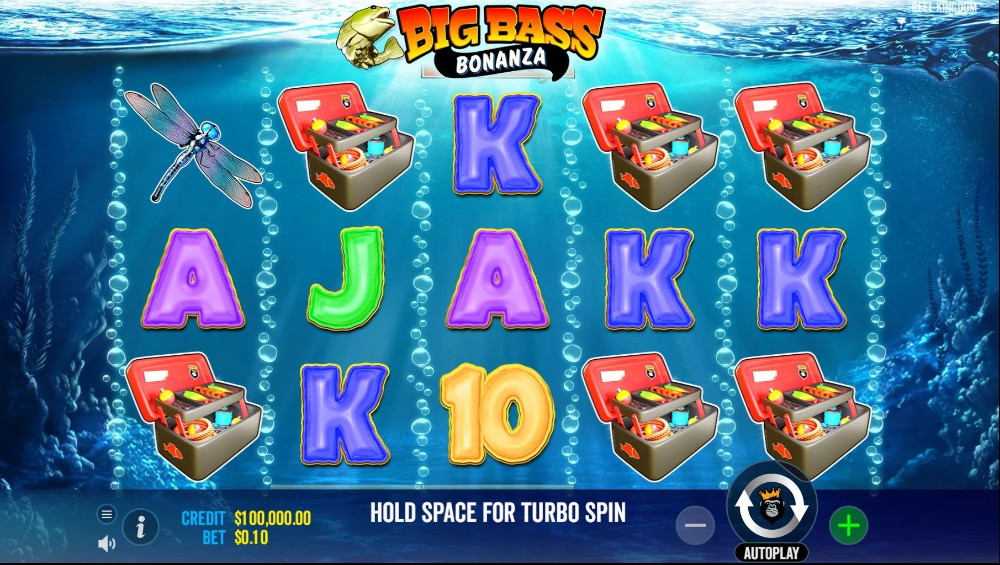 Screenshot of Big Bass Bonanza Slot by Pragmatic Play