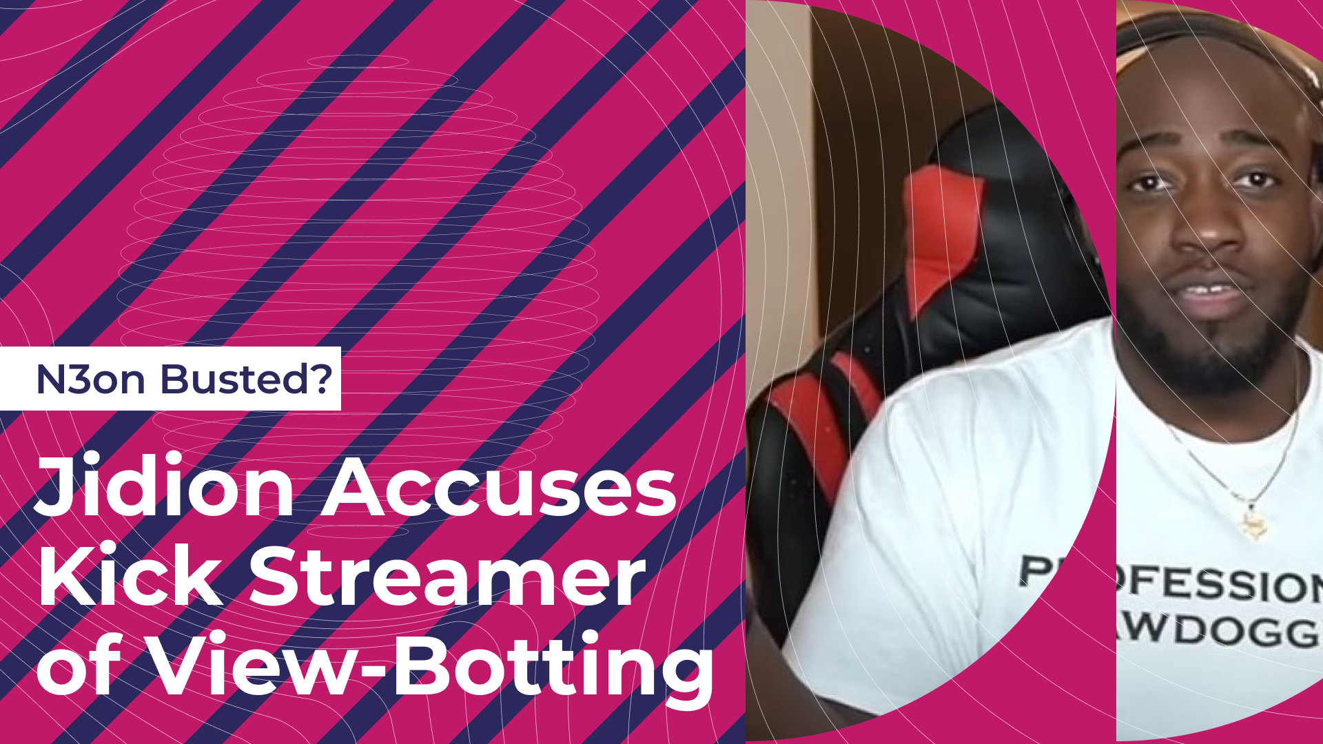 Jidion Accuses Kick Streamer N3on of View-Botting - Is N3on Busted?