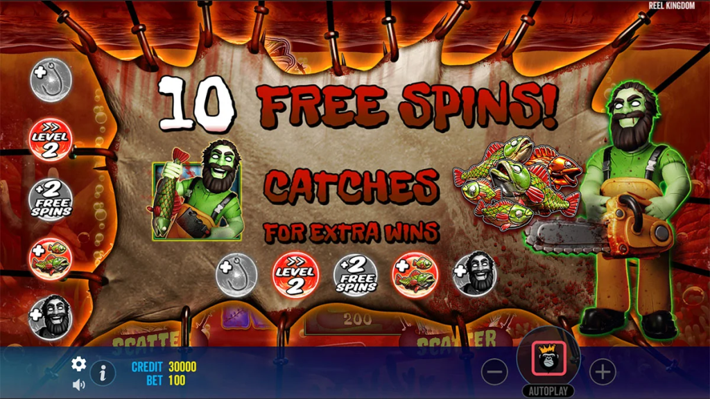 Screenshot of Big Bass Halloween 2: 10 free spins