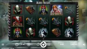 Screenshot of Blood Suckers Slot by Netent