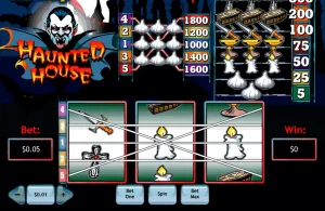 Screenshot of Haunted House Slot by Playtech