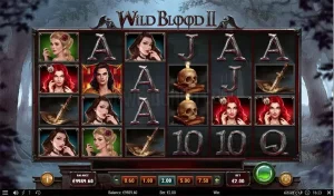 Screenshot of Wild Blood II Slot by Play’n Go