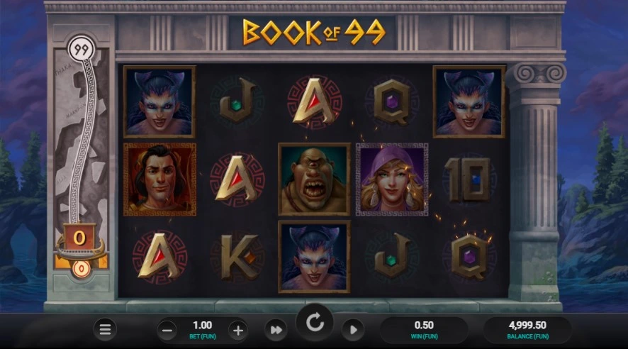 Book of 99 slot by Relax Gaming