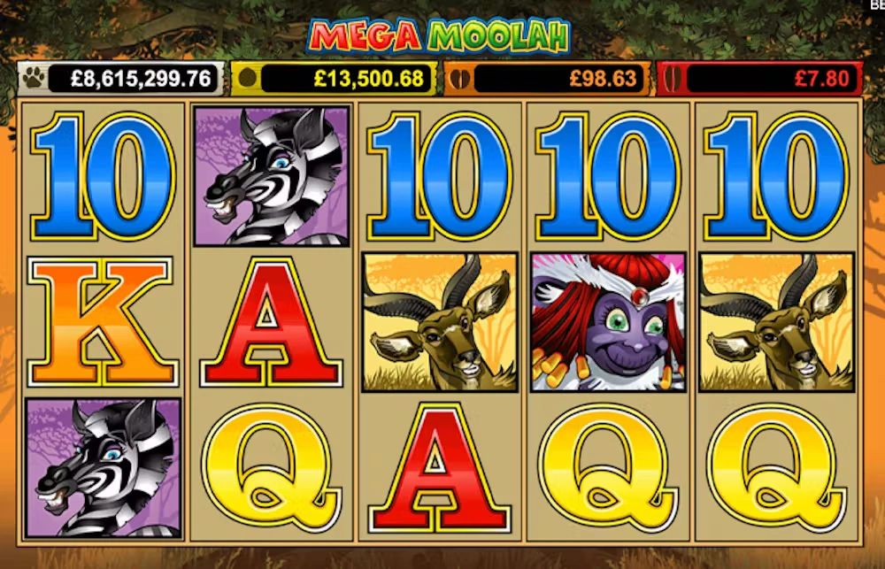 Mega Moolah Slot by Microgaming