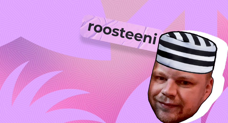 Roosteeni streamer bio profile