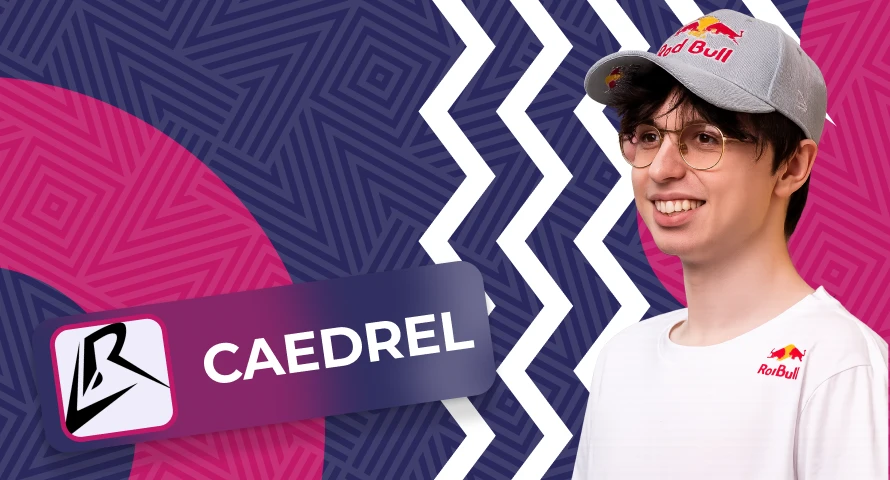Twitch streamer Caedrel, “Los ratones” logo