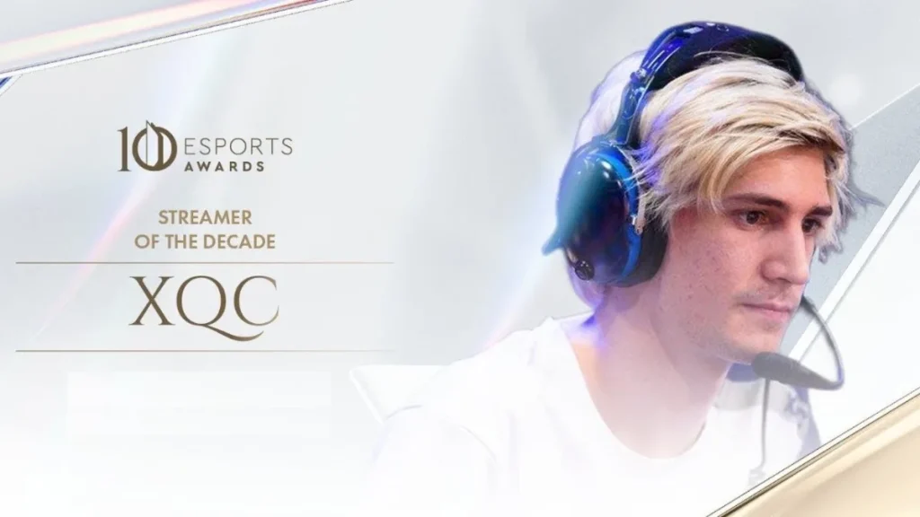 Streamer of the decade, xqc