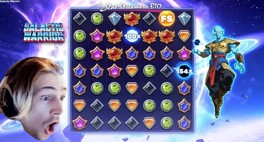 xQc Becomes a Slot Provider and shows off his new GIGA Galactic Warrior slot